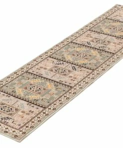 Ecarpet Gallery ECARPET Qashqai Indoor Area Rug/Runner, Teal, Assorted Sizes