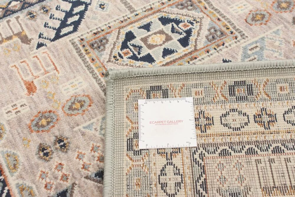 Ecarpet Gallery ECARPET Qashqai Indoor Area Rug/Runner, Teal, Assorted Sizes - Image 6