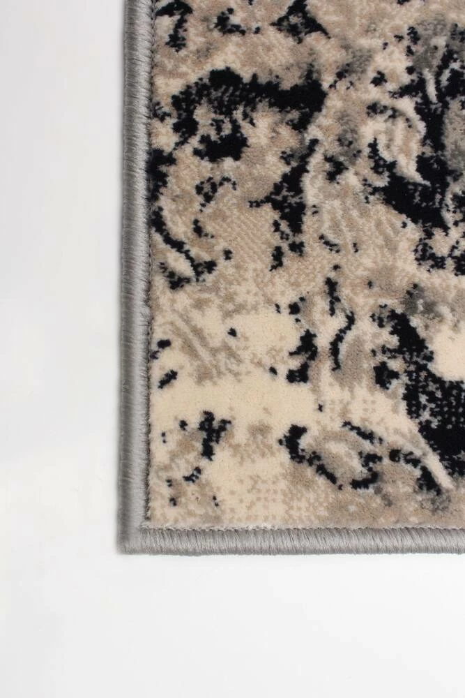 Ecarpet Gallery ECARPET Raven Indoor Area Rug, Ivory/Black, Assorted Sizes - Image 4