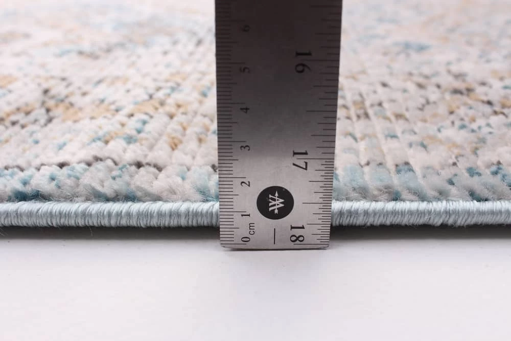 Ecarpet Gallery ECARPET Rhapsody Indoor Area Rug, Blue/Taupe, Assorted Sizes - Image 7