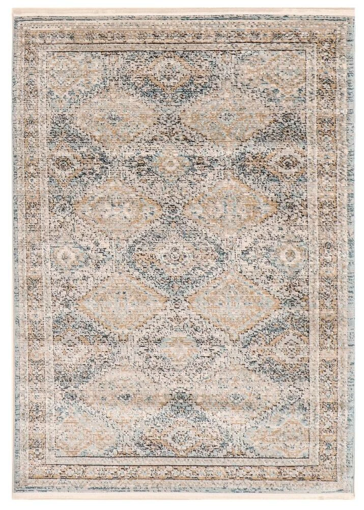 Ecarpet Gallery ECARPET Rhapsody Indoor Area Rug, Blue/Taupe, Assorted Sizes - Image 3
