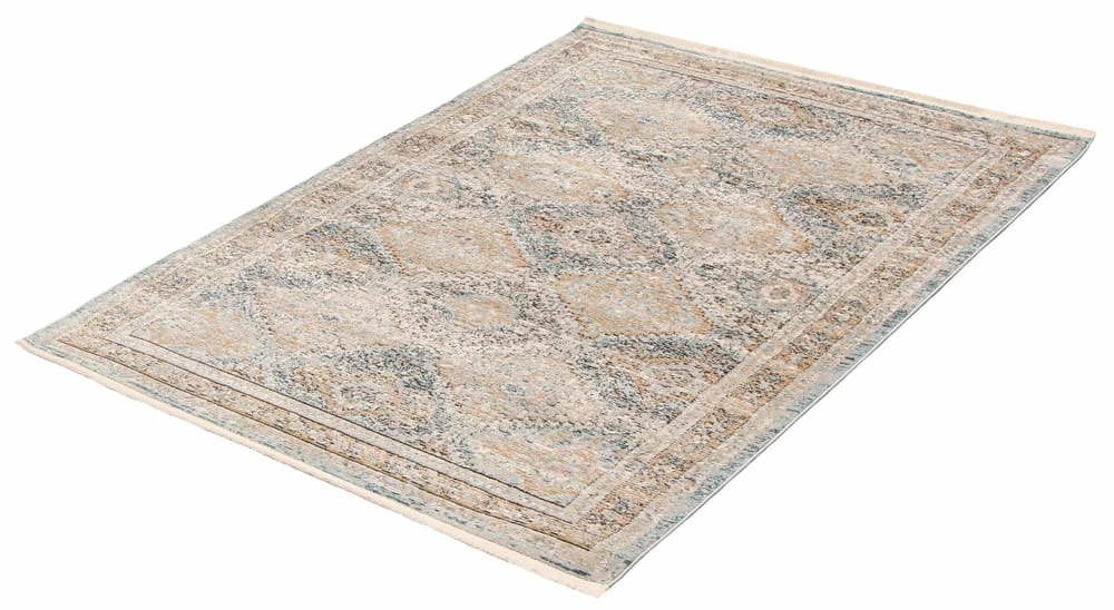 Ecarpet Gallery ECARPET Rhapsody Indoor Area Rug, Blue/Taupe, Assorted Sizes - Image 2