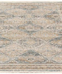 Ecarpet Gallery ECARPET Rhapsody Indoor Area Rug, Blue/Taupe, Assorted Sizes