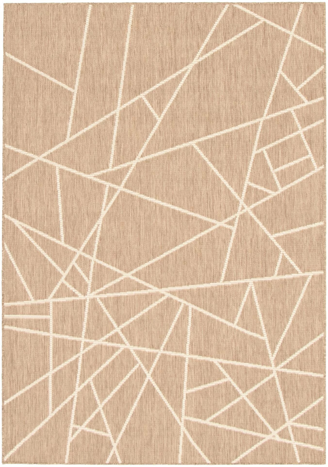 Ecarpet Gallery ECARPET Sisal Abstract Polypropylene Indoor Area Rug, Taupe/Champagne, Assorted Sizes - Image 3