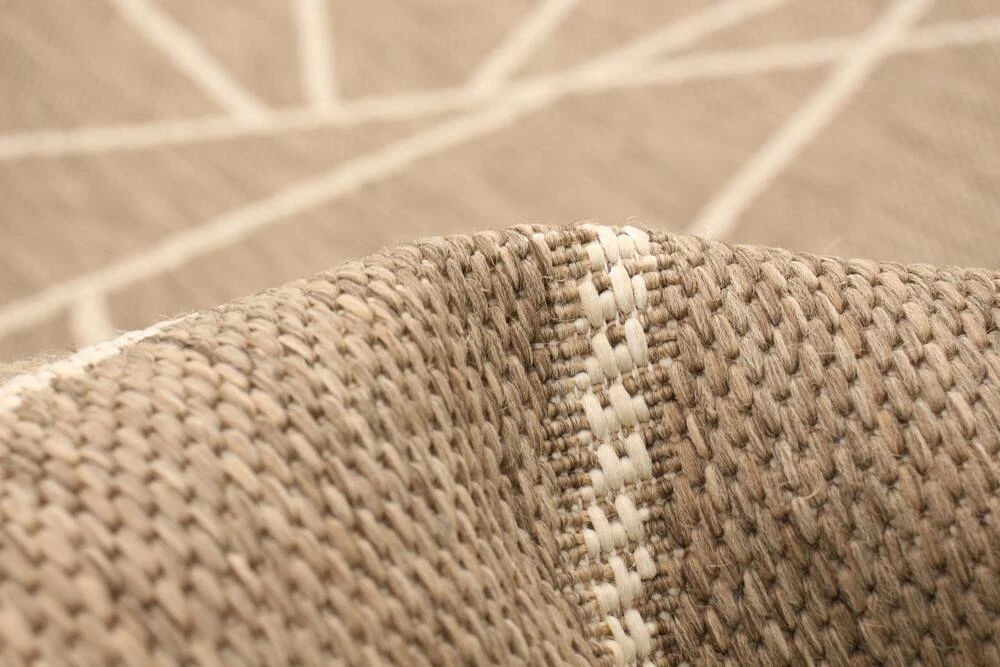 Ecarpet Gallery ECARPET Sisal Abstract Polypropylene Indoor Area Rug, Taupe/Champagne, Assorted Sizes - Image 5