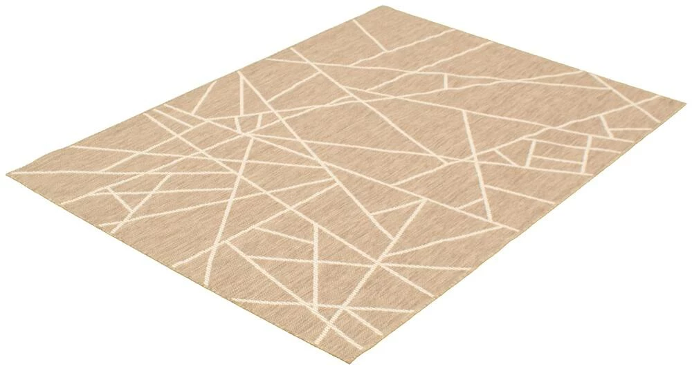 Ecarpet Gallery ECARPET Sisal Abstract Polypropylene Indoor Area Rug, Taupe/Champagne, Assorted Sizes