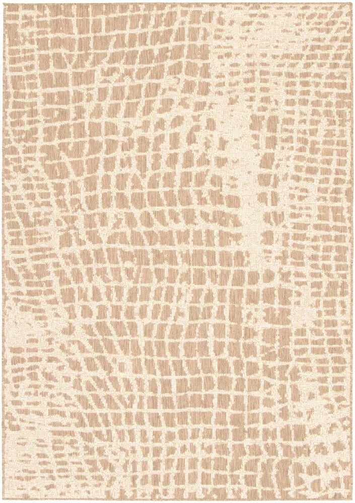 Ecarpet Gallery ECARPET Sisal Safari Indoor/Outdoor Area Rug, Taupe/Champagne, Assorted Sizes - Image 3