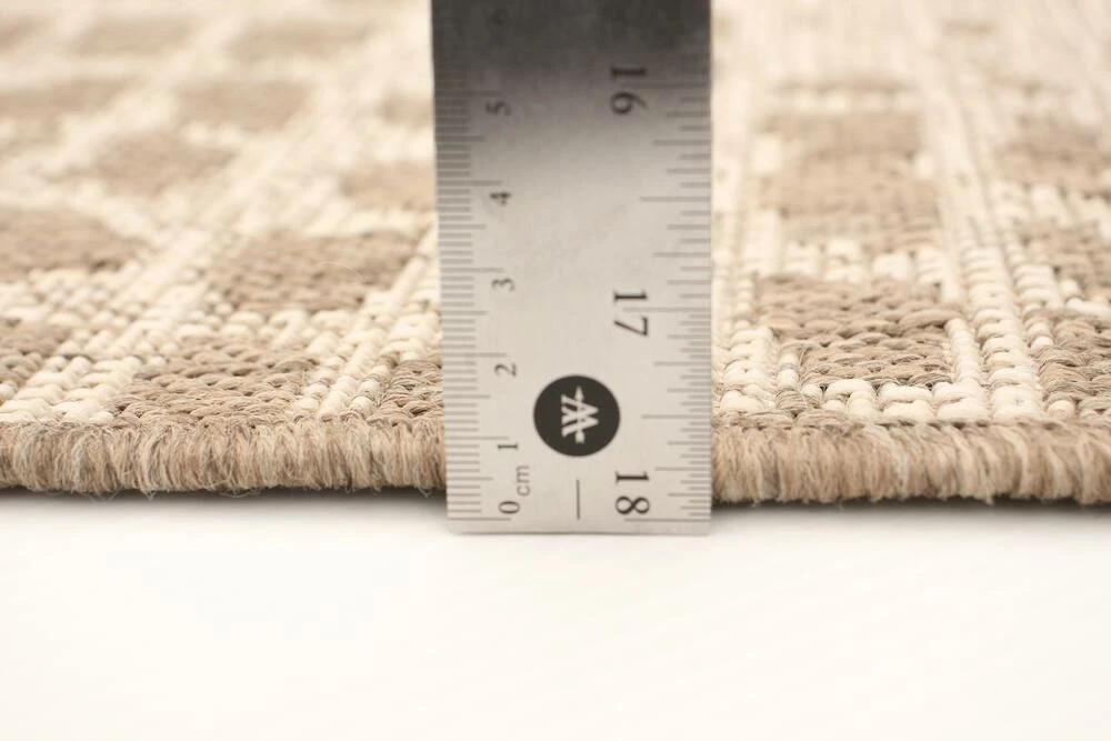 Ecarpet Gallery ECARPET Sisal Safari Indoor/Outdoor Area Rug, Taupe/Champagne, Assorted Sizes - Image 6