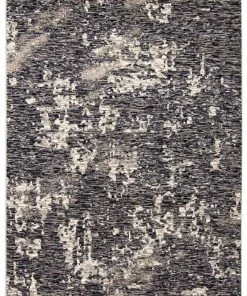 Ecarpet Gallery ECARPET Solano Indoor Area Rug, Dark Grey, Assorted Sizes