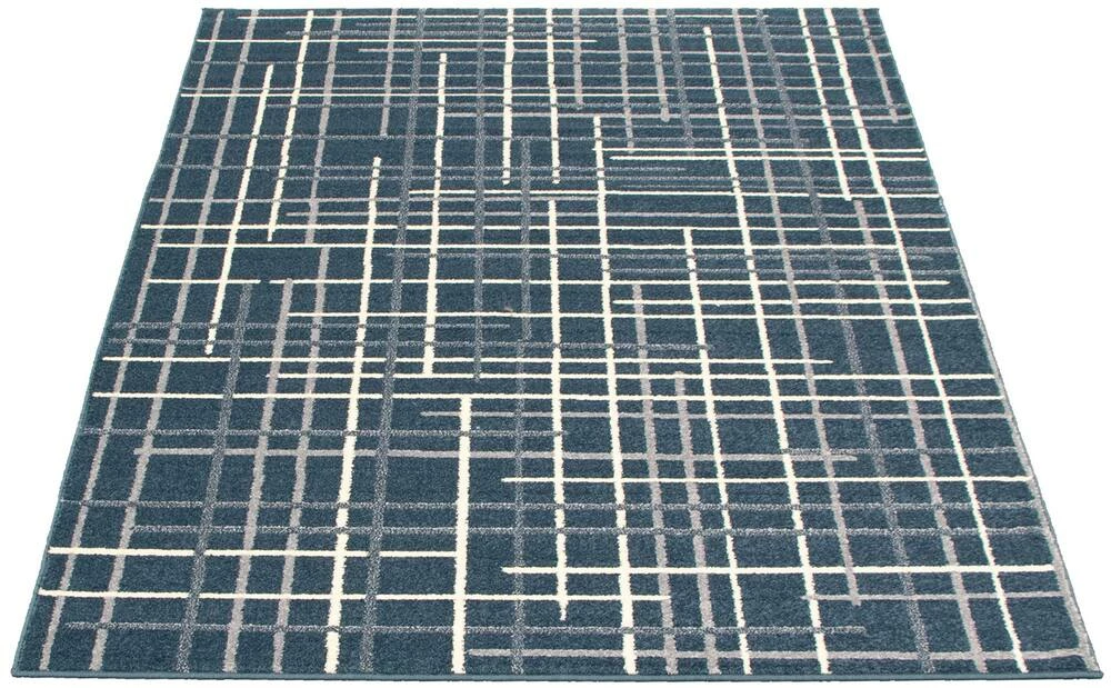Ecarpet Gallery ECARPET Tessa Indoor Geometric Area Rug, Petrol, Assorted Sizes - Image 2