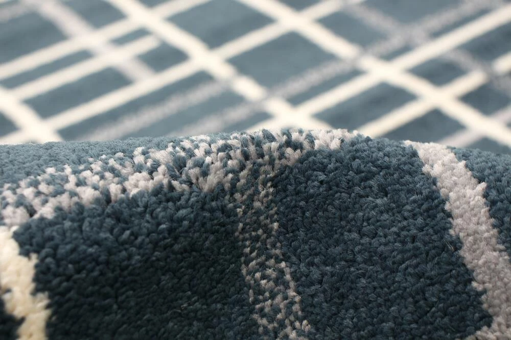 Ecarpet Gallery ECARPET Tessa Indoor Geometric Area Rug, Petrol, Assorted Sizes - Image 7