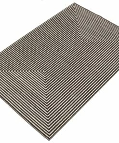 Ecarpet Gallery ECARPET Trona Indoor Geometric Area Rug, Grey, Assorted Sizes