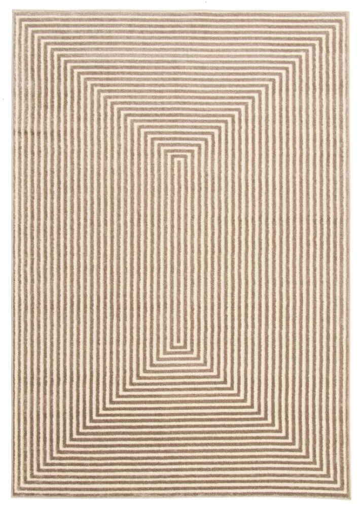 Ecarpet Gallery ECARPET Trona Indoor Geometric Area Rug, Taupe, Assorted Sizes - Image 3
