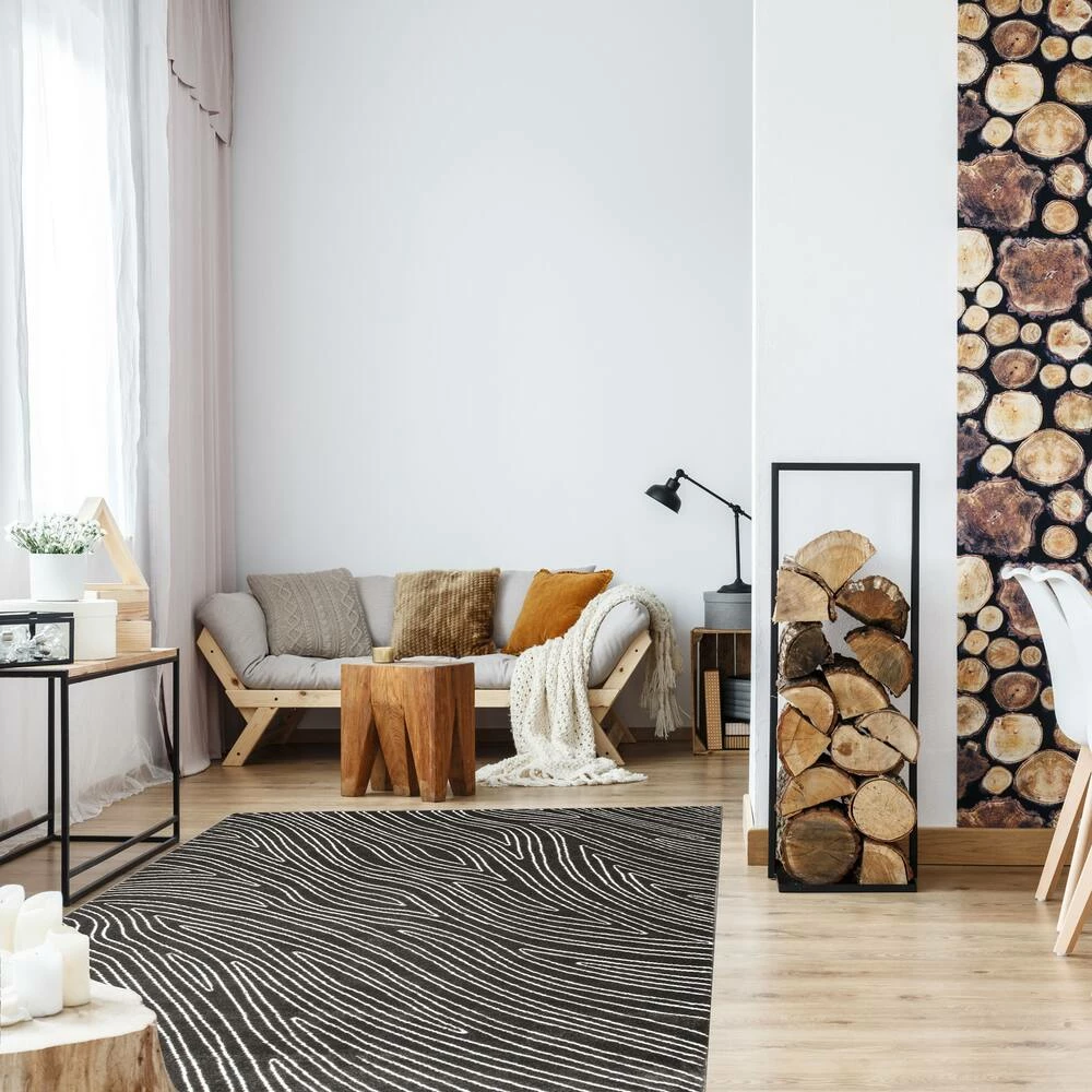 Ecarpet Gallery ECARPET Vector Indoor Area Rug, Grey, Assorted Sizes - Image 9