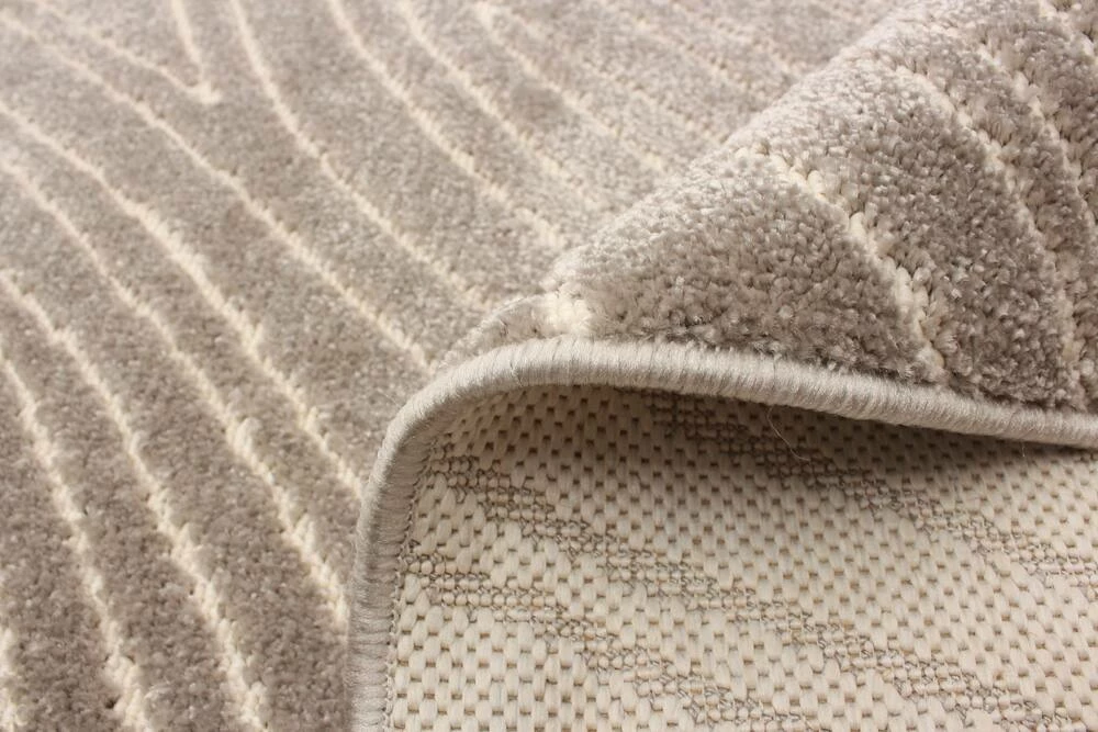 Ecarpet Gallery ECARPET Vector Indoor Area Rug, Taupe, Assorted Sizes - Image 4