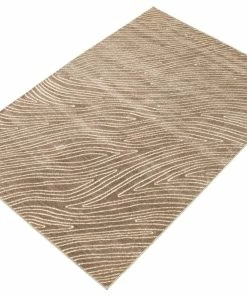 Ecarpet Gallery ECARPET Vector Indoor Area Rug, Taupe, Assorted Sizes