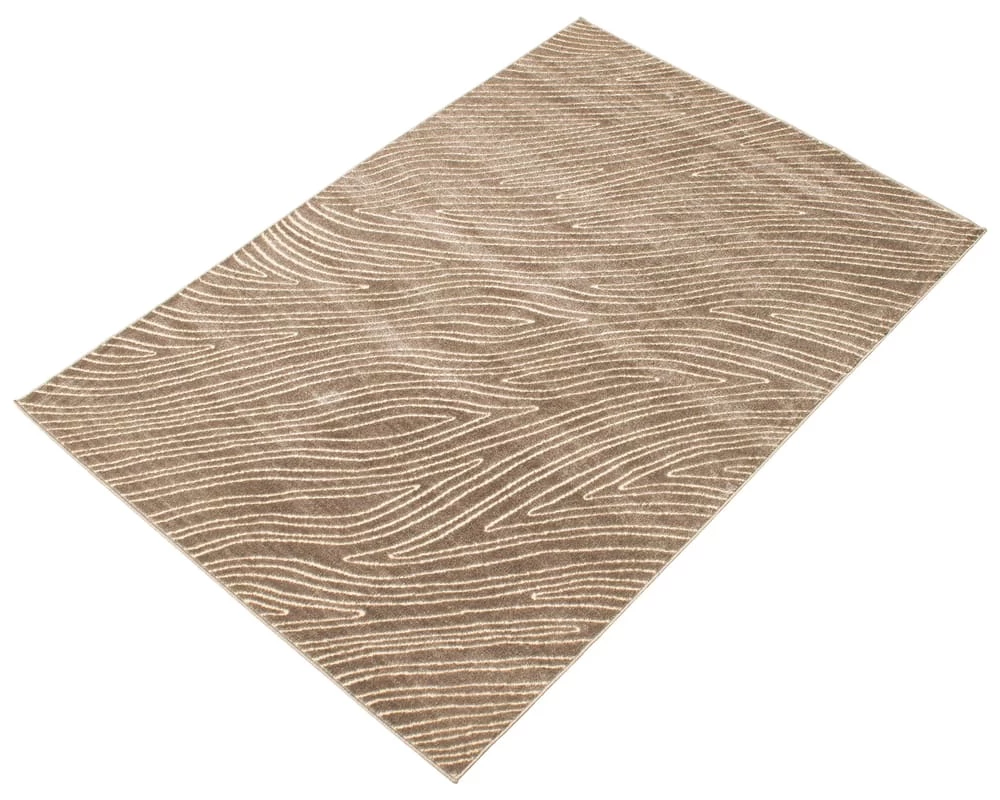 Ecarpet Gallery ECARPET Vector Indoor Area Rug, Taupe, Assorted Sizes