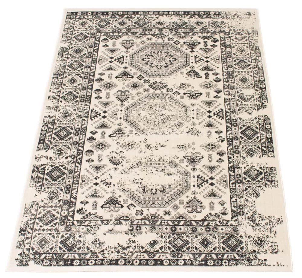 Ecarpet Gallery ECARPET Veranda Indoor Abstract Area Rug, Grey, Assorted Sizes - Image 3