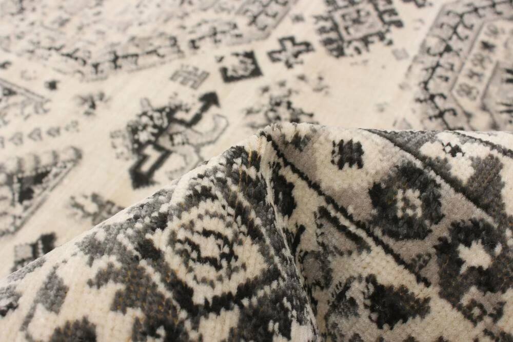 Ecarpet Gallery ECARPET Veranda Indoor Abstract Area Rug, Grey, Assorted Sizes - Image 4