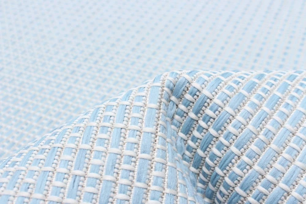 Ecarpet Gallery ECARPET Veranda Classic Indoor/Outdoor Area Rug, Light Blue, Assorted Sizes - Image 5