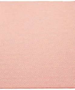 Ecarpet Gallery ECARPET Veranda Diamond Indoor/Outdoor Area Rug, Coral, Assorted Sizes