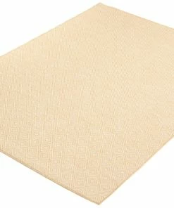 Ecarpet Gallery ECARPET Veranda Diamond Indoor/Outdoor Area Rug, Gold, Assorted Sizes