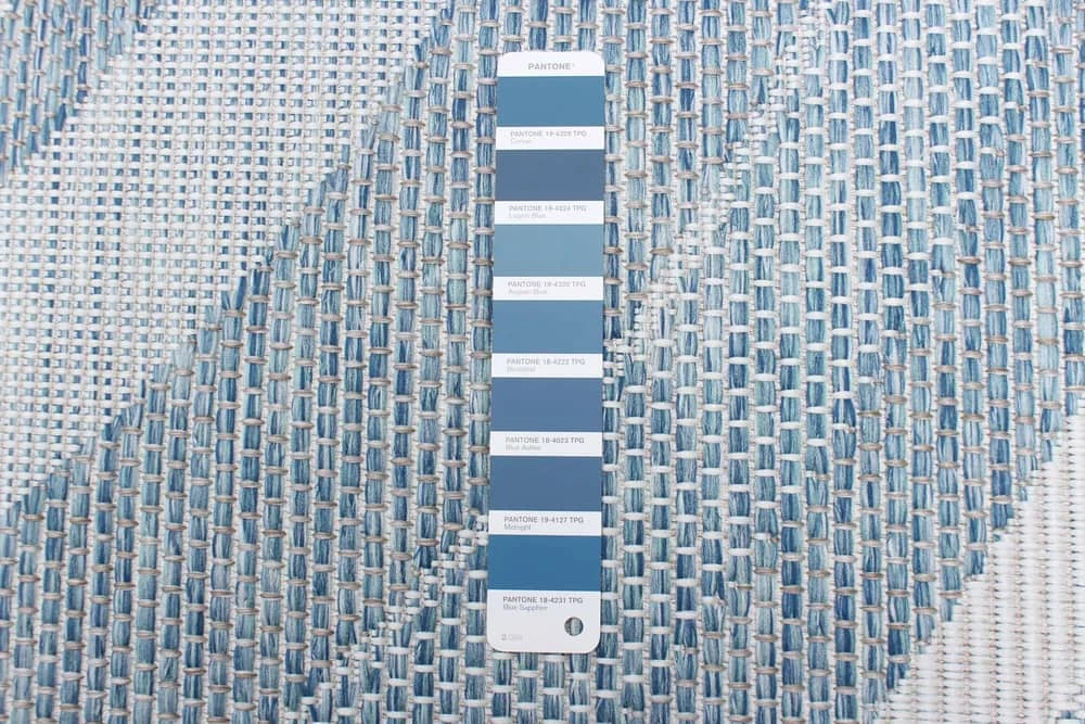 Ecarpet Gallery ECARPET Veranda Modern Indoor/Outdoor Area Rug, Blue, Assorted Sizes - Image 7