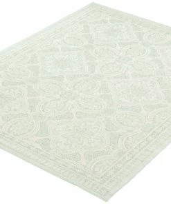 Ecarpet Gallery ECARPET Veranda Traditional Indoor/Outdoor Area Rug, Mint, Assorted Sizes
