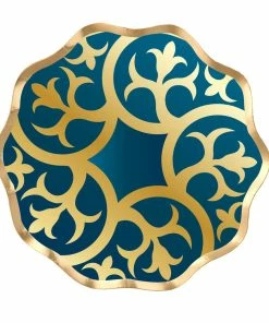 Sophistiplate Eid Mubarak Foil Appetizer Bowl, 8-pk