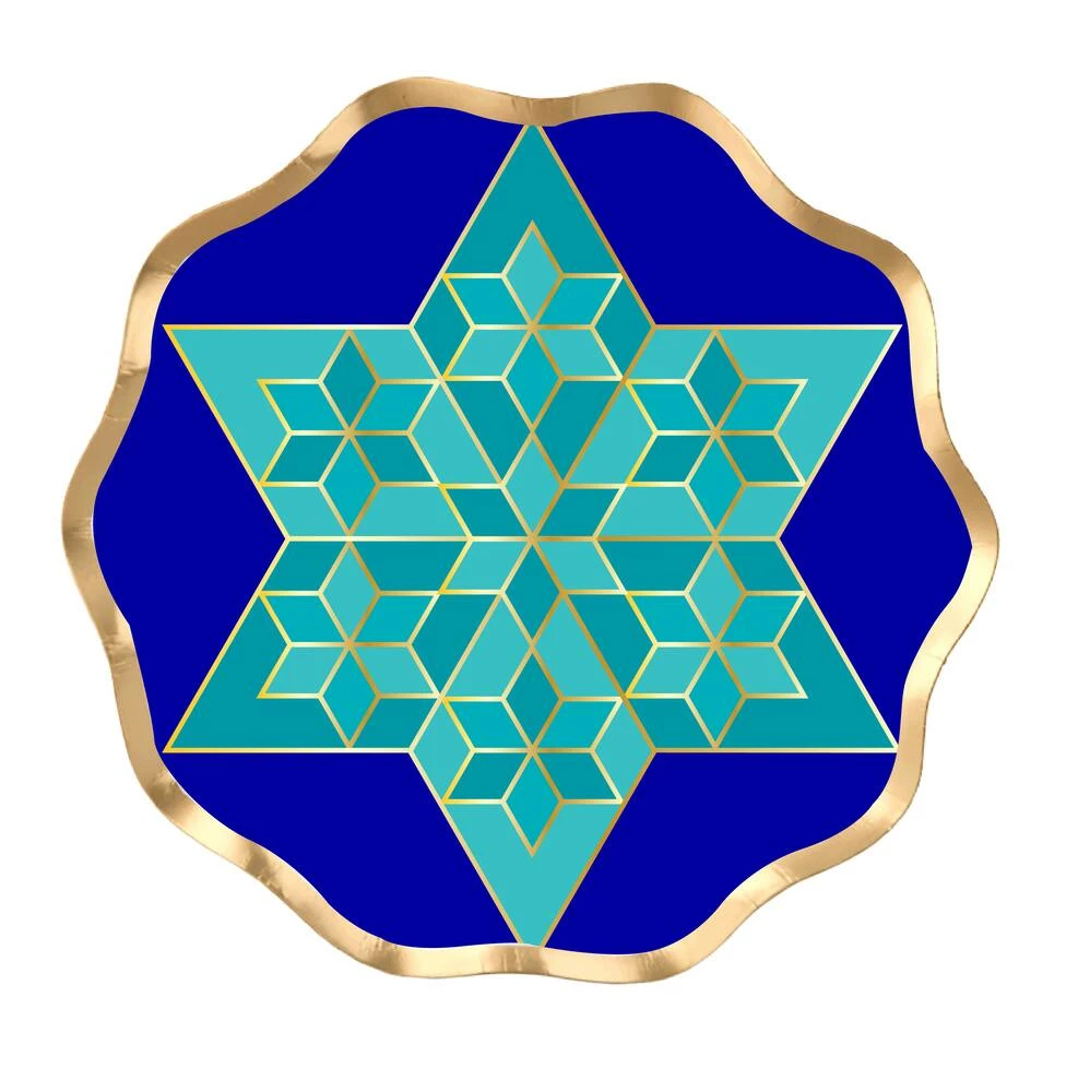 Sophistiplate Passover Foil Appetizer Bowl, 8-pk