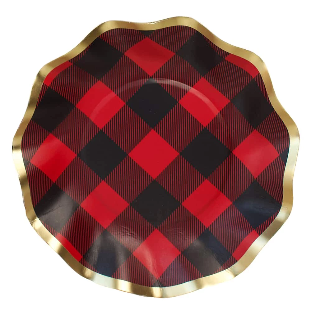 Sophistiplate Buffalo Check Appetizer Bowl, 8-pk - Image 2