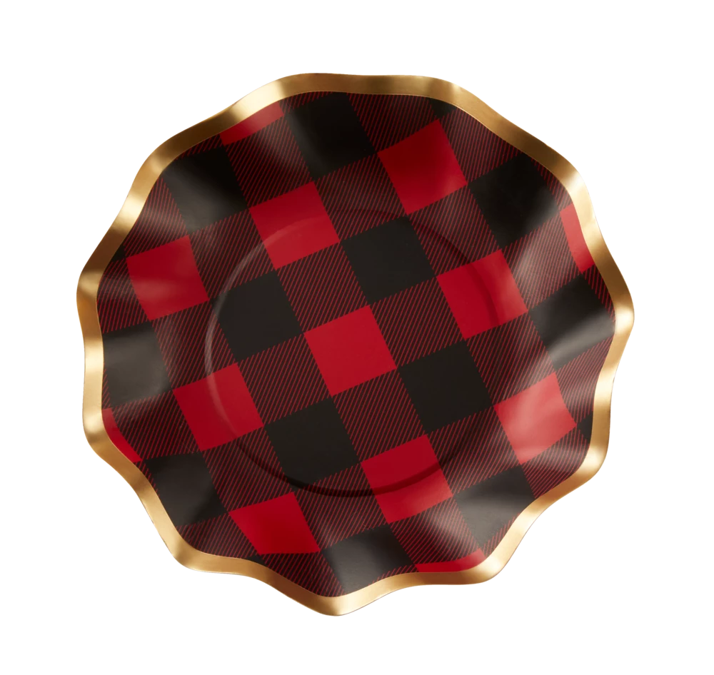 Sophistiplate Buffalo Check Appetizer Bowl, 8-pk - Image 4